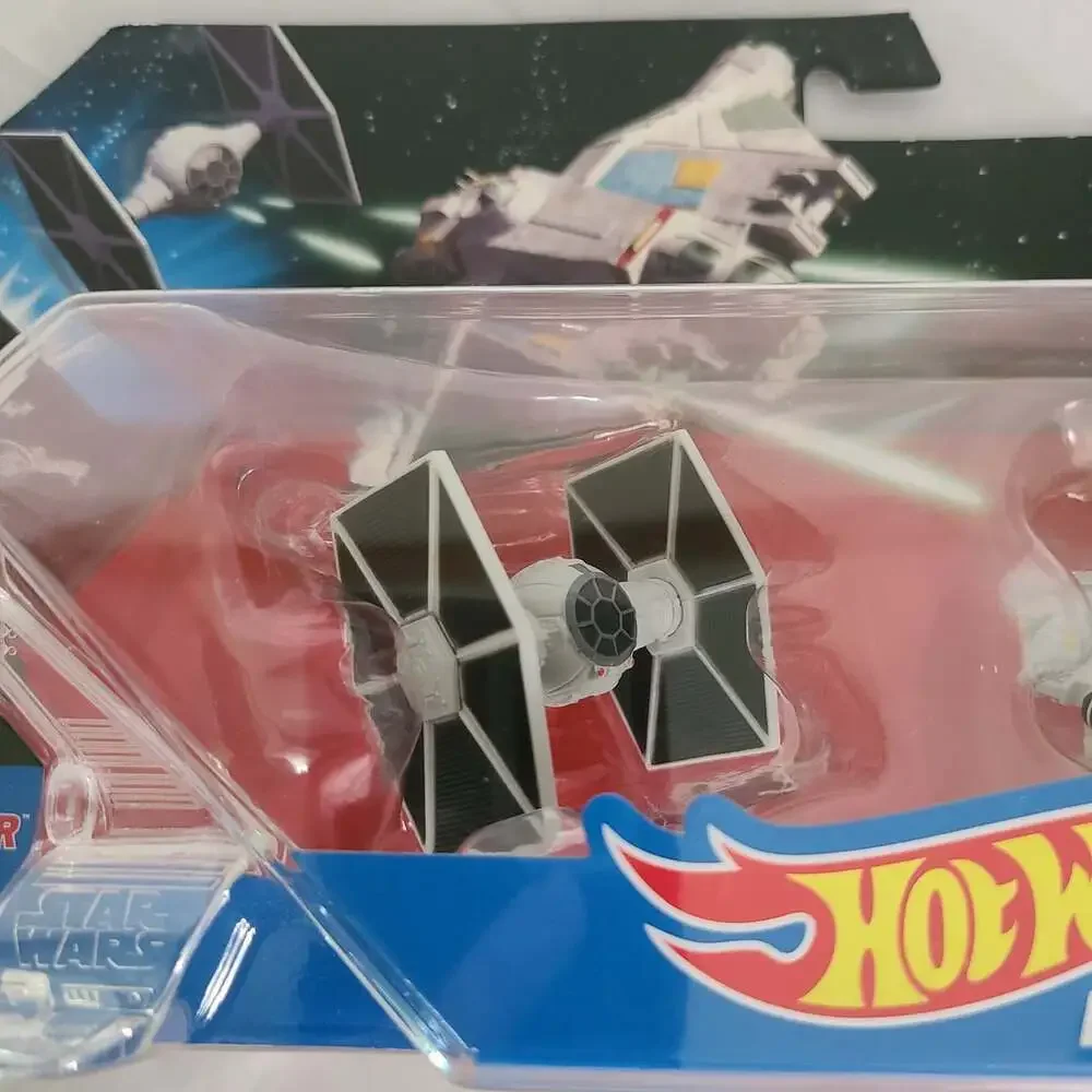 Hot Wheels Star Wars Die Cast Flight Navigator Tie Fighter vs Ghost
